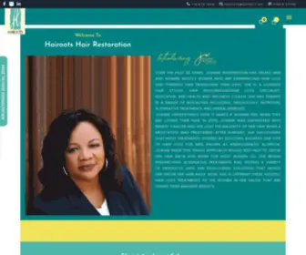 Hairoots.com(Hair Restoration and Treatments For Hair Thinning Problems) Screenshot