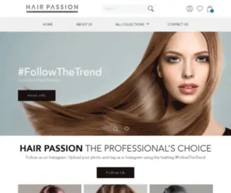 Hairpassion.com(Hair Passion) Screenshot