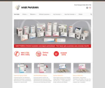 Hairpharma.com.tr(Hair Pharma Resmi) Screenshot
