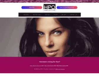 Hairplaceone.com(Hair salon in Quincy) Screenshot