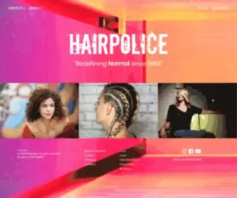 Hairpolice.com(The place for a new hairstyle) Screenshot