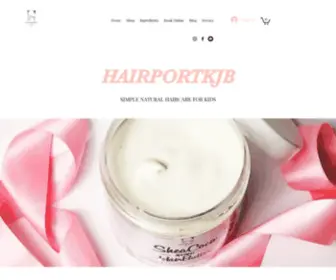Hairportkjb.com(Home) Screenshot
