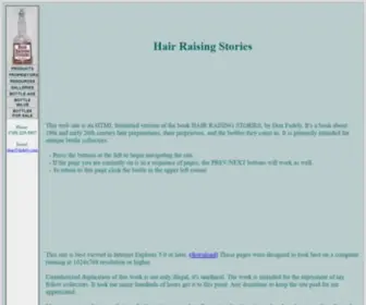 Hairraisingstories.com(HAIR RAISING STORIES) Screenshot