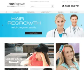 Hairregrowthaustralia.com.au(Hair Regrowth Australia) Screenshot