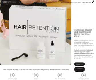Hairretentionclinic.com.au(Hair Retention Clinic) Screenshot