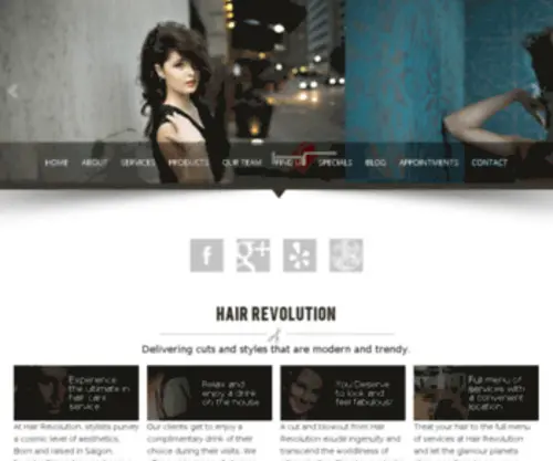 Hairrevolution.net(Hairrevolution) Screenshot