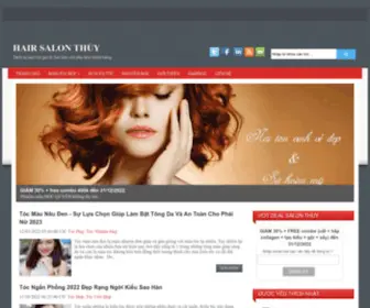Hairsalonthuy.com(HAIR) Screenshot