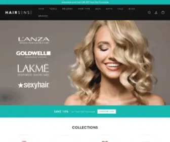 Hairsense.ca(Professional Hair Care) Screenshot