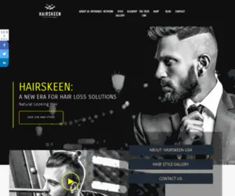 Hairskeenusa.com(Modern Hair Loss Solutions) Screenshot