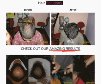 Hairsolutions.co.in(GROW NATURAL HAIR) Screenshot