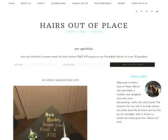 Hairsoutofplace.com(Hairs Out of Place) Screenshot