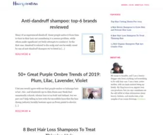 Hairspiration.net(Hair Growth Tips) Screenshot