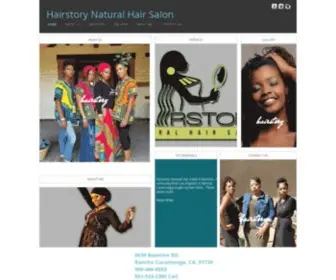 Hairstorynaturalhair.com(Natural Hair Salon) Screenshot