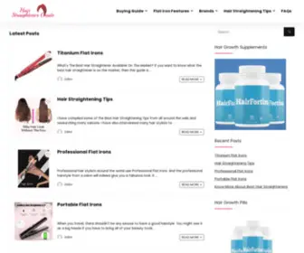 Hairstraightenerguide.com(Hair Straightener Guide) Screenshot