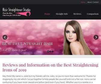 Hairstraightenerstudio.com(Best Flat Iron 2019) Screenshot