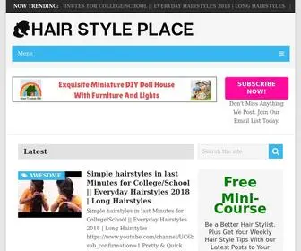 Hairstyleplace.com(Hair Style Place) Screenshot