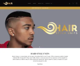 Hairstyleunits.com(Hair Style Units) Screenshot