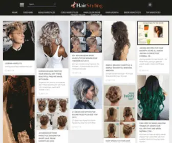 Hairstyling2019.site(Hair Styling) Screenshot