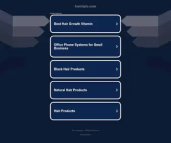 Hairstylo.com(Hairstyles) Screenshot
