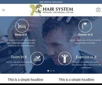 Hairsystem.net(Better look) Screenshot