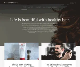 Hairtologist.com(Your #1 Source for Haircare Product Reviews) Screenshot