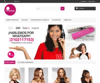 Hairtoshop.com(Hairtoshop) Screenshot