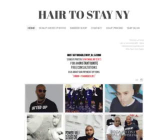 Hairtostayny.com(HAIR TO STAY NY) Screenshot