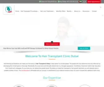 Hairtransplantdubai.com(Hair Transplant in Dubai) Screenshot