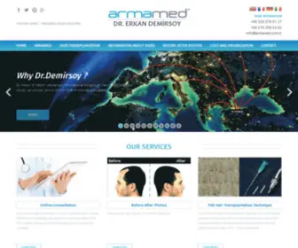 Hairtransplants-Armamed.com(Hair Transplant Armamed) Screenshot