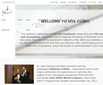 Hairtransplantsurgery.co.uk(Welcome to HTS Clinic) Screenshot