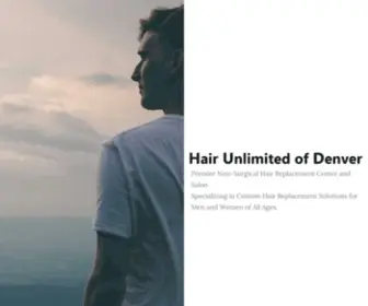 Hairunlimitedco.com(Hair Unlimited of Denver) Screenshot