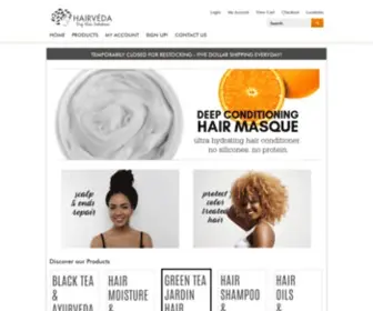 Hairveda.com(The Core Platform) Screenshot