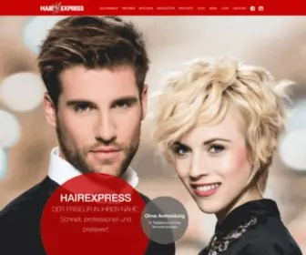 Hairxpress.de(Hair Express) Screenshot