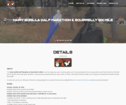 Hairygorillahalf.com(Hairygorillahalf) Screenshot