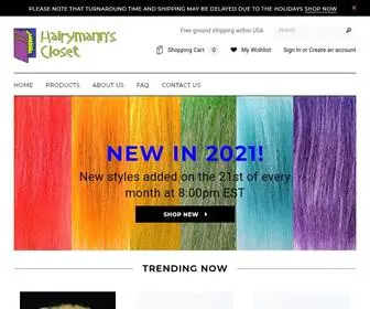 Hairymannscloset.com(Hairymannscloset) Screenshot