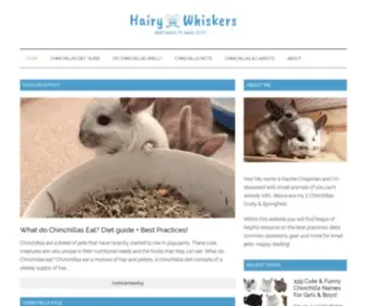 Hairywhiskers.com(Your Guide To Small Cute Pets) Screenshot