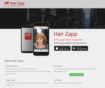 Hairzapp.com(Hair Zapp) Screenshot