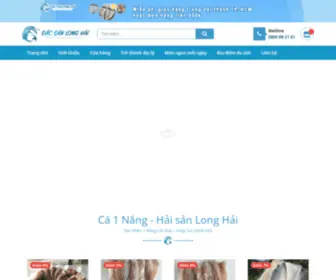 Haisanlonghai.net(Hải Sản Long Hải) Screenshot