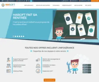 Haisoft.fr(Hébergement) Screenshot