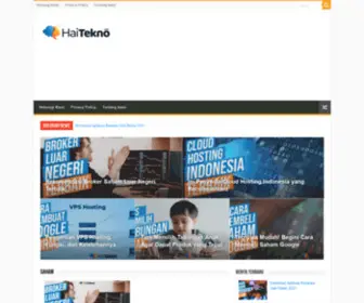 Haitekno.com(Menyajikan Berita Terkini Seputar Teknologi dan Berita Terkini) Screenshot