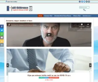 Haiti-Reference.com(Page d'accueil) Screenshot