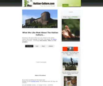 Haitian-Culture.com(Haitian Culture) Screenshot