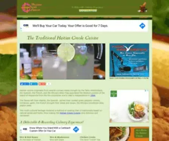 Haitiancreolecuisine.com(Haitian creole cuisine) Screenshot