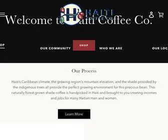 Haiticoffee.com(Haiti Coffee) Screenshot