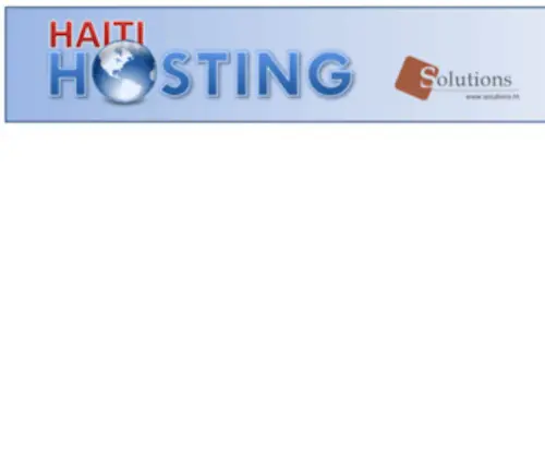 Haitihosting.ht(Haiti Hosting) Screenshot