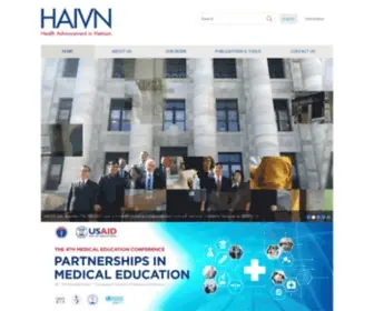 Haivn.org(Harvard Medical School AIDS Initiative in Vietnam (HAIVN)) Screenshot