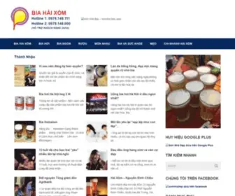Haixom.com(Bia Hải Xồm) Screenshot