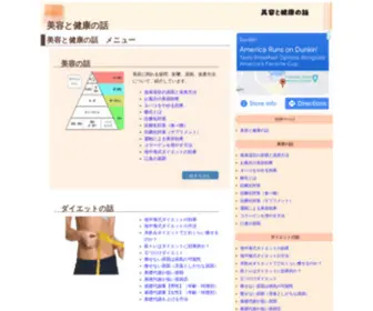 Hajime888.com(美容と健康の話) Screenshot