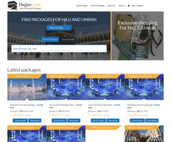 Hajjee.com(Hajj Packages) Screenshot