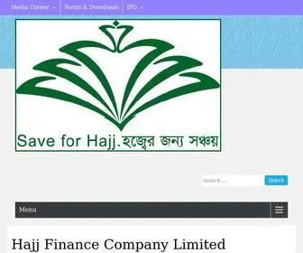 HajjFinance.net(Hajj Finance Company Limited) Screenshot